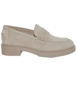 mocassins - Elégant - femme - Nubuck - Beige - Alpe