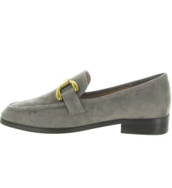 mocassins - Elégant - femme - Nubuck - Gris - Bibi lou