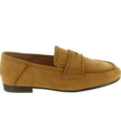 mocassins - Elégant - femme - Nubuck - Camel - Bibi lou