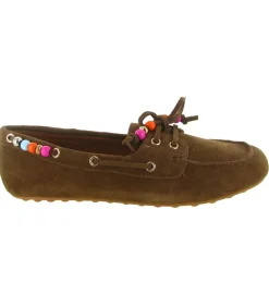 mocassins - Elégant - femme - Nubuck - Marron - La strada