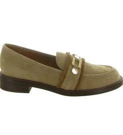 mocassins - Elégant - femme - Nubuck - Taupe - Mamzelle