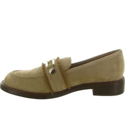 mocassins - Elégant - femme - Nubuck - Taupe - Mamzelle