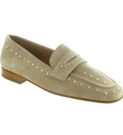mocassins - Elégant - femme - Nubuck - Beige - Alpe