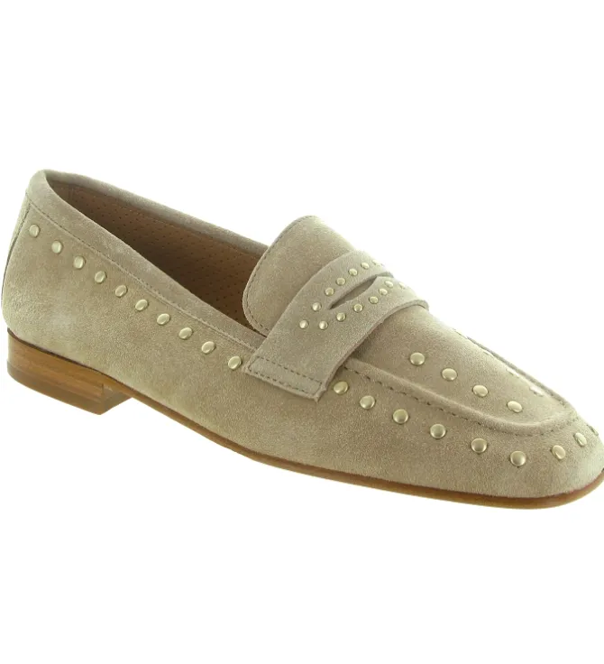 mocassins - Elégant - femme - Nubuck - Beige - Alpe