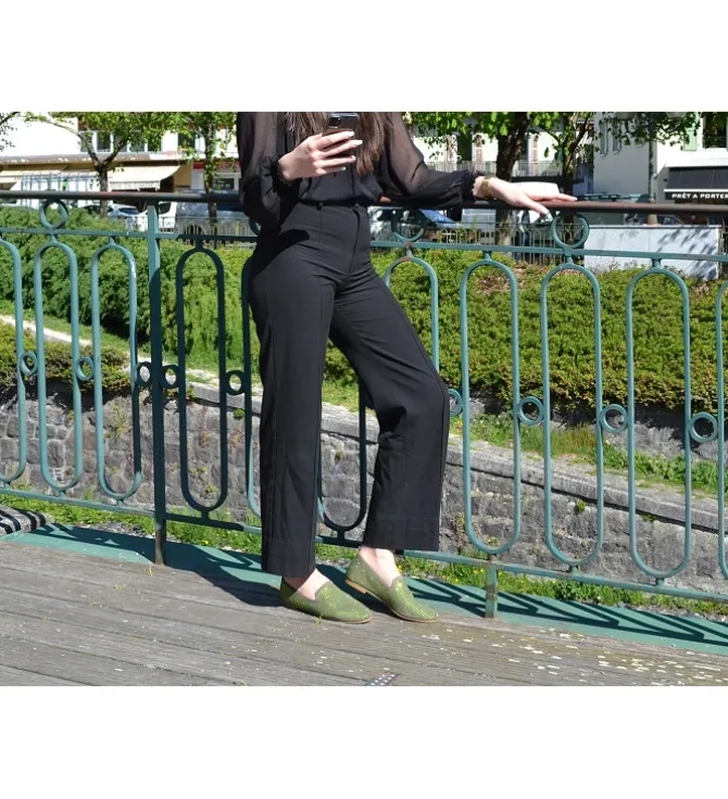 mocassins - Elégant - femme - Synthétique - Vert - La strada