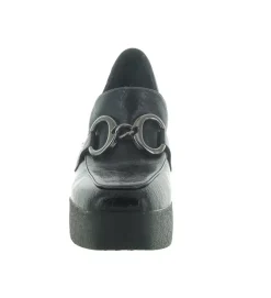 mocassins - Elégant - femme - Synthétique - Noir - Noa harmon