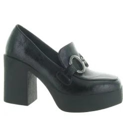 mocassins - Elégant - femme - Synthétique - Noir - Noa harmon