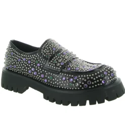 mocassins - Elégant - femme - Synthétique - Noir - Noa harmon