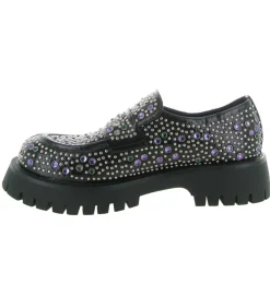 mocassins - Elégant - femme - Synthétique - Noir - Noa harmon