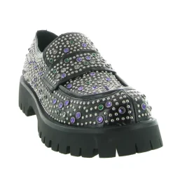 mocassins - Elégant - femme - Synthétique - Noir - Noa harmon