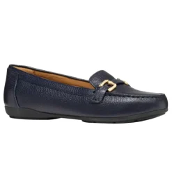 mocassins - Elégant - femme - Synthétique - Bleu Marine - Geox
