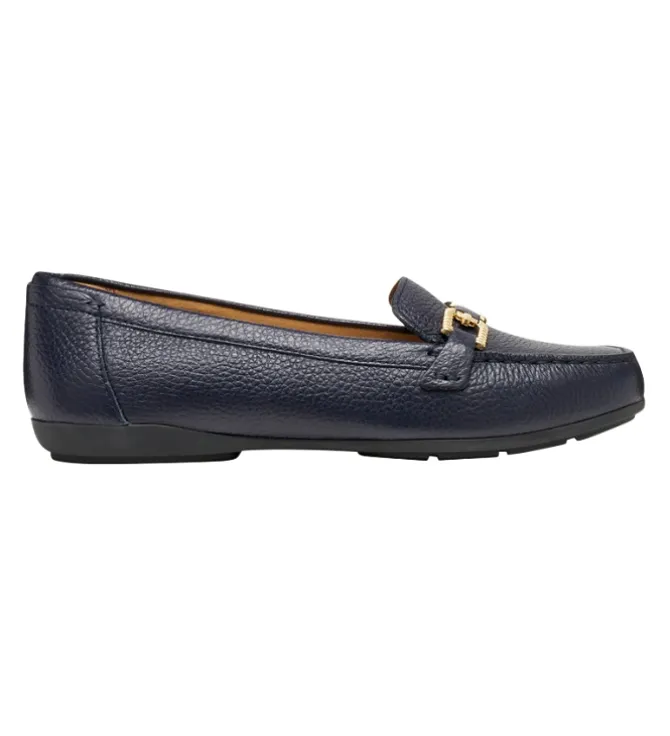 mocassins - Elégant - femme - Synthétique - Bleu Marine - Geox