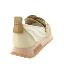 mocassins - Elégant - femme - Synthétique - Beige - Hispanitas