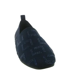mocassins - Elégant - femme - Synthétique - Bleu Marine - La strada