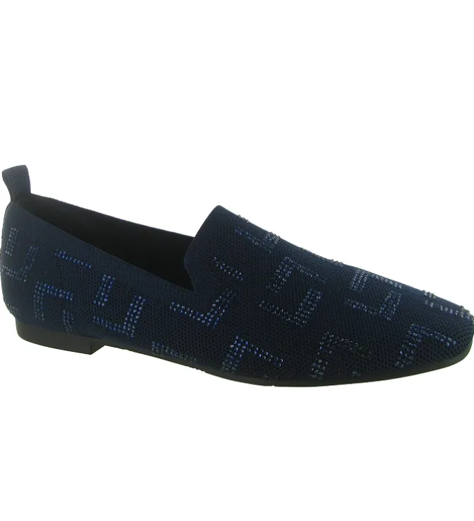 mocassins - Elégant - femme - Synthétique - Bleu Marine - La strada