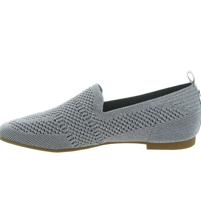 mocassins - Elégant - femme - Synthétique - Argent - La strada