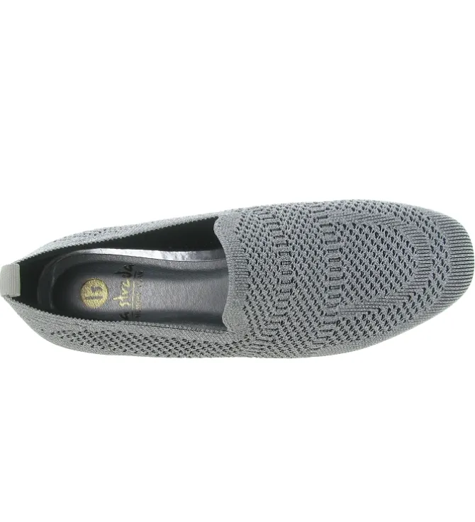 mocassins - Elégant - femme - Synthétique - Argent - La strada
