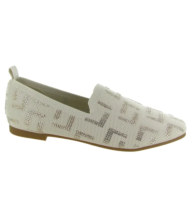 mocassins - Elégant - femme - Synthétique - Beige - La strada