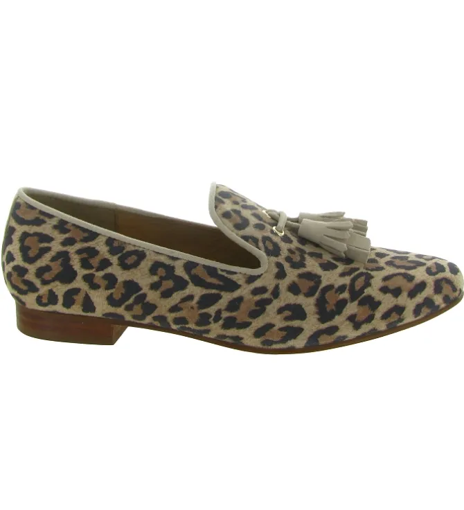 mocassins - Elégant - femme - Textile - Léopard - Pedro miralles