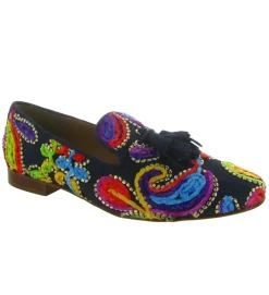 mocassins - Elégant - femme - Toile - Multicolor - Pedro miralles