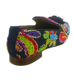 mocassins - Elégant - femme - Toile - Multicolor - Pedro miralles