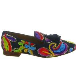 mocassins - Elégant - femme - Toile - Multicolor - Pedro miralles