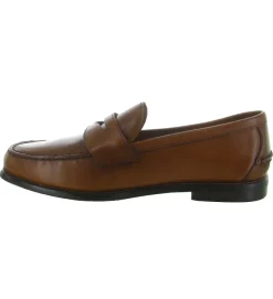 mocassins - Elégant - homme - Cuir - Marron - Ralph lauren