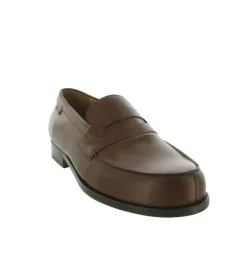 mocassins - Elégant - homme - Cuir - Marron - Pellet