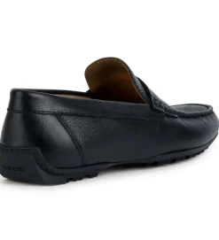 mocassins - Elégant - homme - Cuir - Noir - Geox