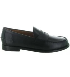 mocassins - Elégant - homme - Cuir - Noir - Ralph lauren