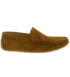 mocassins - Elégant - homme - Nubuck - Camel - Al tei