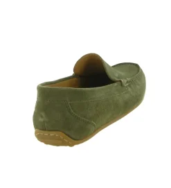 mocassins - Elégant - homme - Nubuck - Kaki - Al tei
