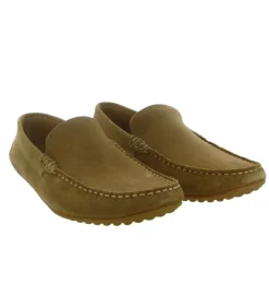mocassins - Elégant - homme - Nubuck - Beige - Al tei