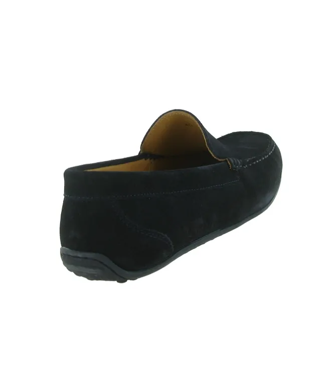 mocassins - Elégant - homme - Nubuck - Bleu Marine - Al tei