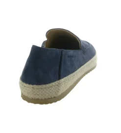 mocassins - Elégant - homme - Nubuck - Bleu - Bs brunos