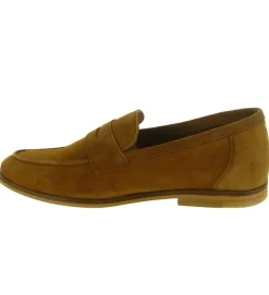 mocassins - Elégant - homme - Nubuck - Marron - Schmoove