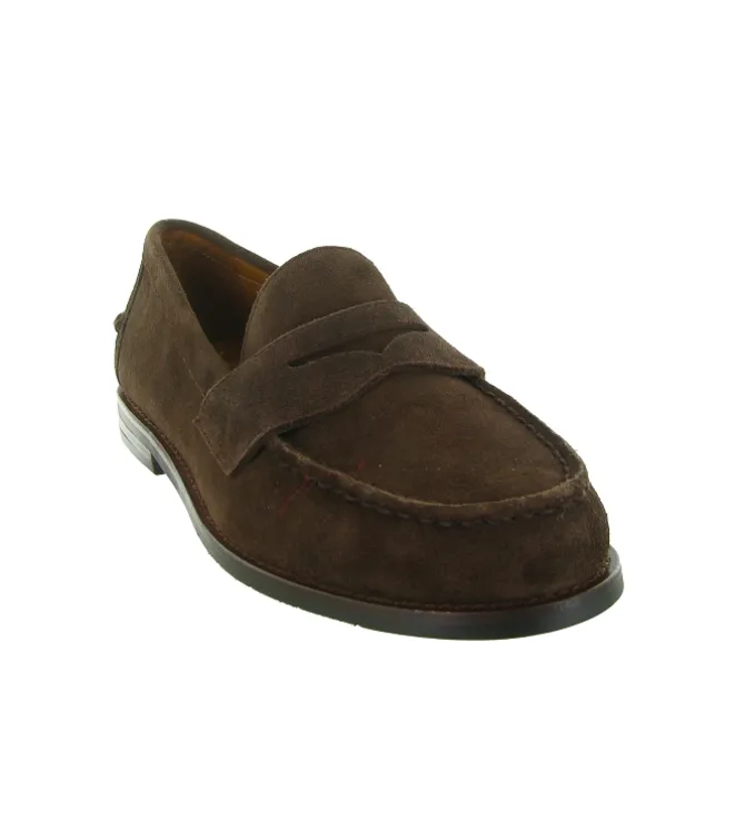 mocassins - Elégant - homme - Nubuck - Marron - Ralph lauren
