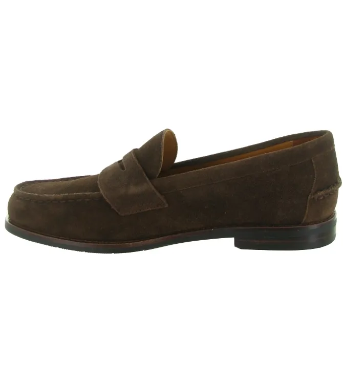mocassins - Elégant - homme - Nubuck - Marron - Ralph lauren