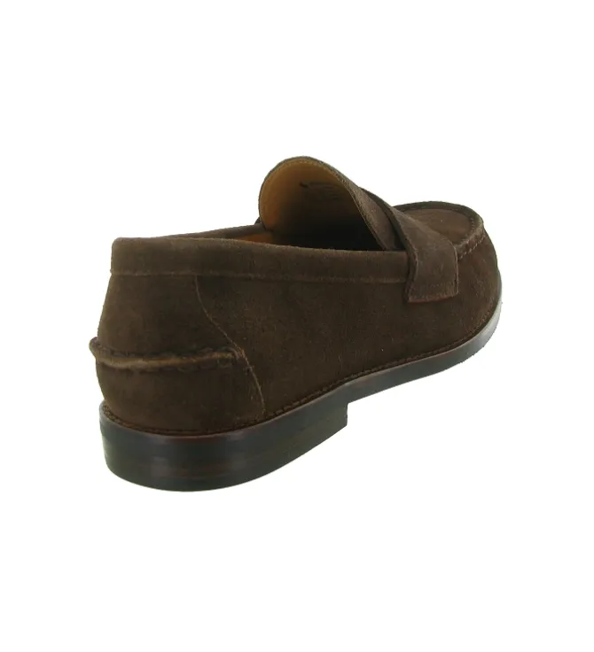 mocassins - Elégant - homme - Nubuck - Marron - Ralph lauren