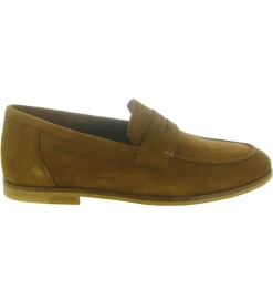 mocassins - Elégant - homme - Nubuck - Marron - Schmoove