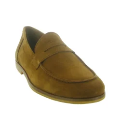mocassins - Elégant - homme - Nubuck - Marron - Schmoove