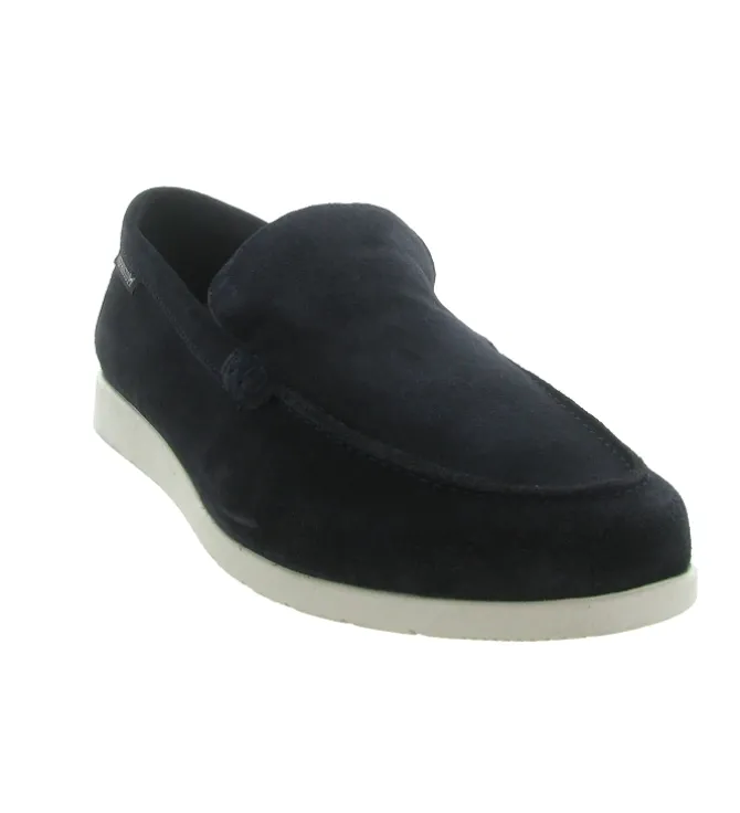 mocassins - Elégant - homme - Nubuck - Bleu Marine - Mephisto