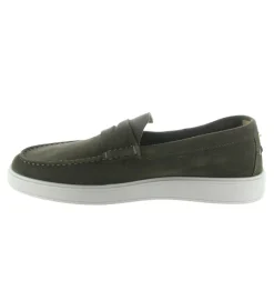 mocassins - Elégant - homme - Nubuck - Marron - Black stone