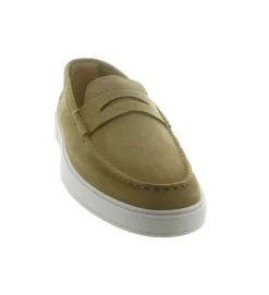 mocassins - Elégant - homme - Nubuck - Gris - Black stone