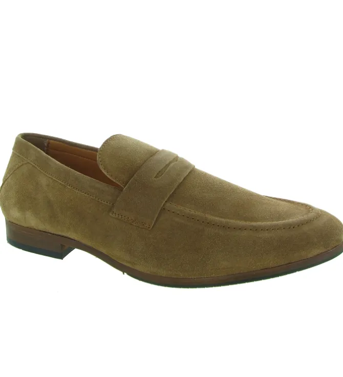 mocassins - Elégant - homme - Nubuck - Gris - Atelier tropezien