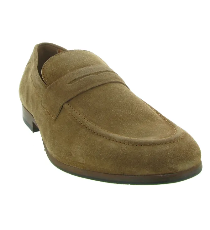 mocassins - Elégant - homme - Nubuck - Gris - Atelier tropezien