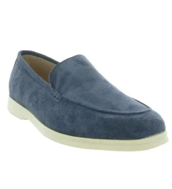 mocassins - Elégant - homme - Nubuck - Bleu - Bs brunos