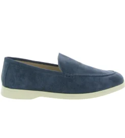 mocassins - Elégant - homme - Nubuck - Bleu - Bs brunos