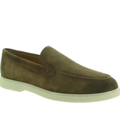 mocassins - Elégant - homme - Nubuck - Gris - Magnanni