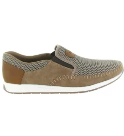 mocassins - Elégant - homme - Synthétique - Gris - Rieker